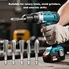 5Pcs Hex Shank Metal Grinding Drill Bits Reusable High Speed Steel Rotary Files Multi-Purpose High Speed Steel Multi-Material Carving Tool for Soft Metal Stone Carving