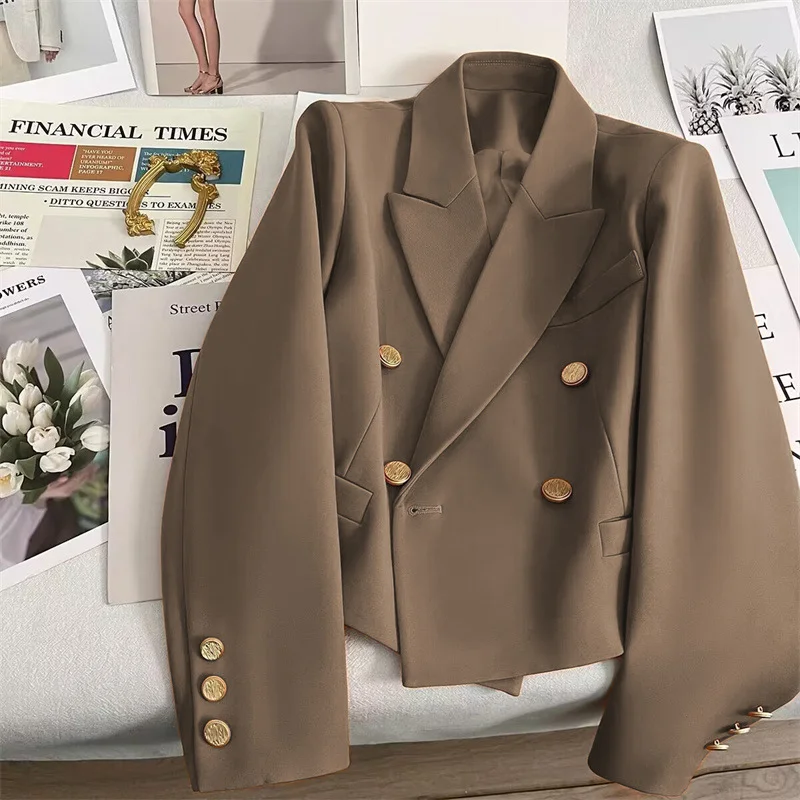 Woherb Woherb 2024 New Korean Version Of The Korean Fried Street Temperament Suit Woman-Outfit Ideas