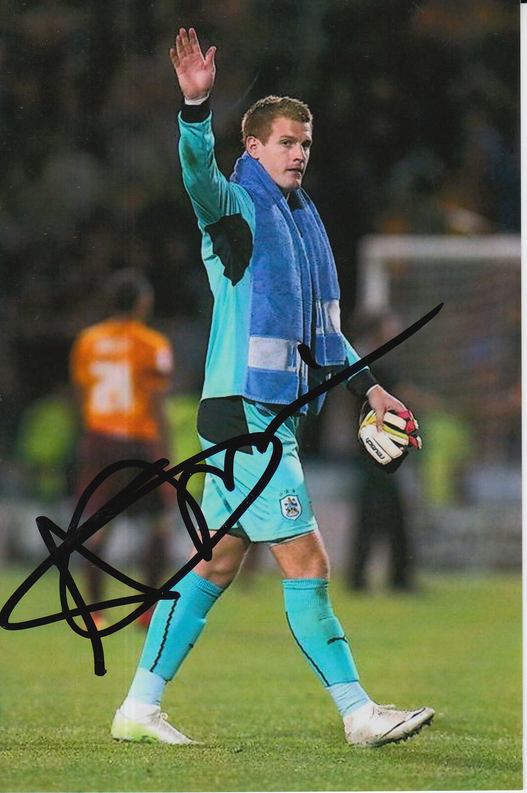 HUDDERSFIELD TOWN HAND SIGNED ALEX SMITHIES 6X4 Photo Poster painting 1.