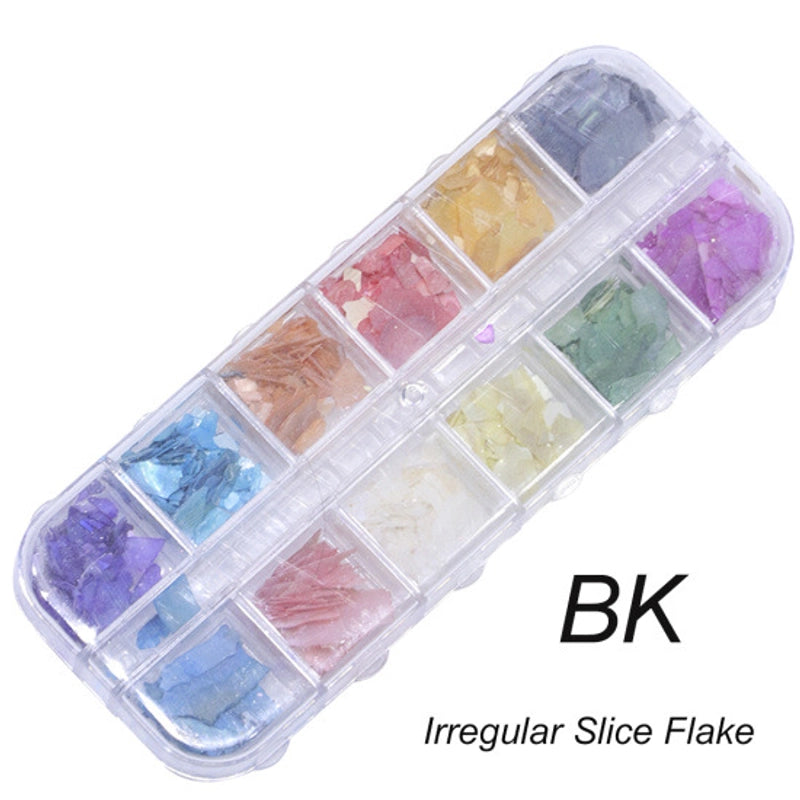 Nail Sequ Glitter Online Red Hot Boxed Nail Glitter Gathered Aurora Laser Sequ Boxed