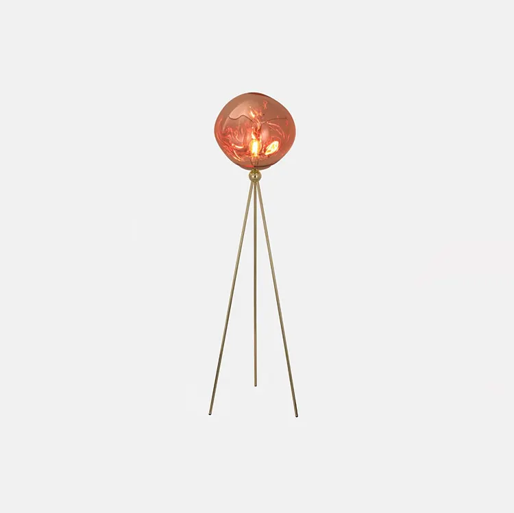 Lava Tripod Rock Floor Lamp