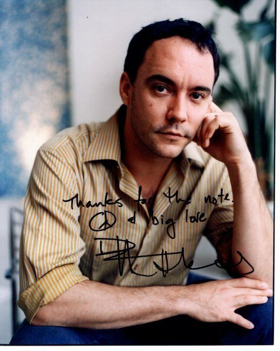 DAVE MATTHEWS signed autographed 8x10 Photo Poster painting GREAT CONTENT VERY RARE!!!