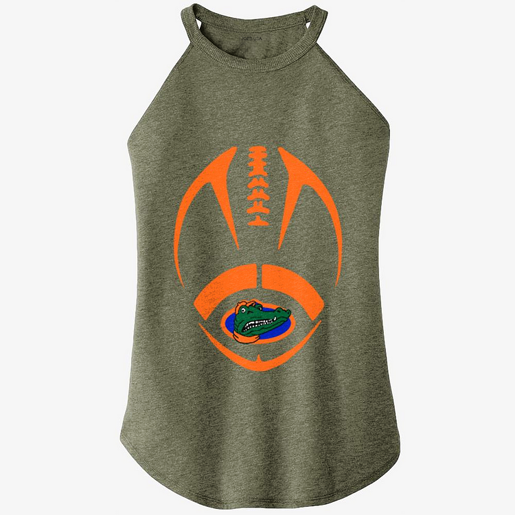 Florida Gators Football, Football Rocker Tank Top