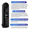 LCD Digital Display Alcohol Breathalyzer Tester Type C Charging for Personal Use