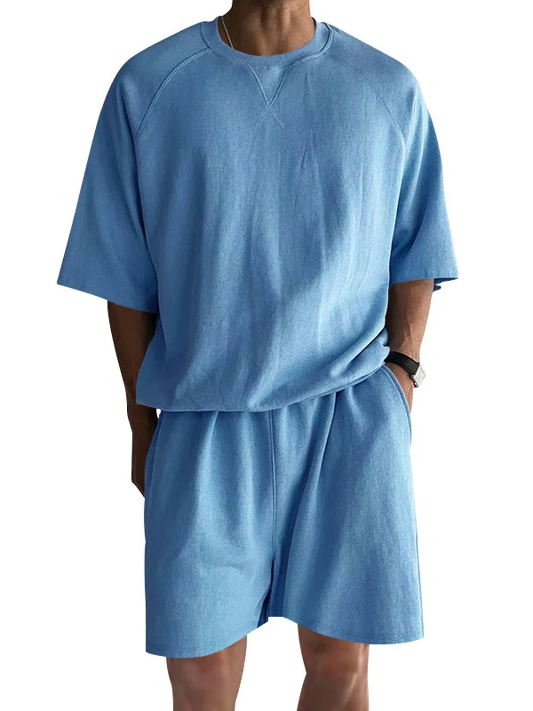 Men's Short Sleeve Crew Neck Casual
