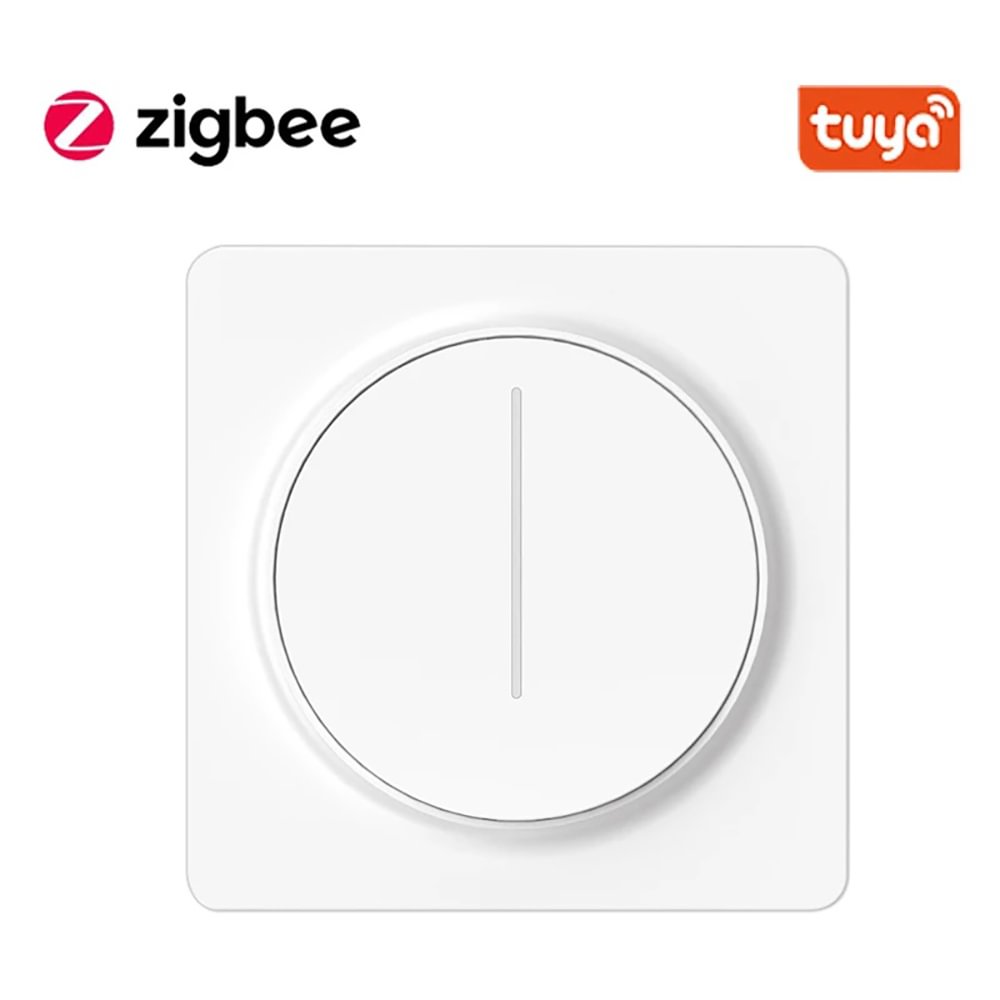 ZigBee Tuya Smart Rotary/Touch Dimmer Licht Schalter EU Touch Dimmen Panel Wand Schalter Funktioniert Mit Amazon Alexa Google Hause RSH-EU-SD02 Deutsche Aktionsprodukte Full Strike Gmbh