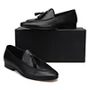 Leather Slippers Loafers with Tassel Prom Wedding