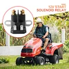 12V Lawn Mower Starter Relay 725-04439A Zinc Alloy for Riding Lawn Mower Tractor