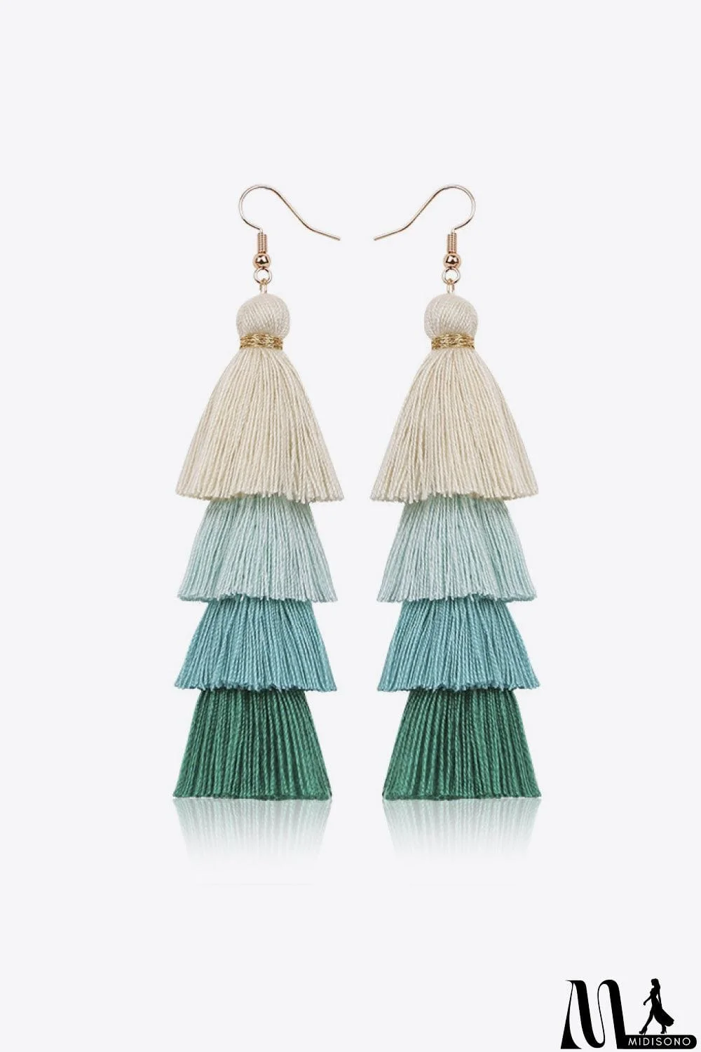 MidiSono - Layered Tassel Earrings