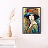 (40*60cm)Lady - Full Round Drill Diamond Painting
