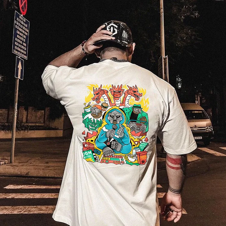 Super Villain Printed T-shirt
