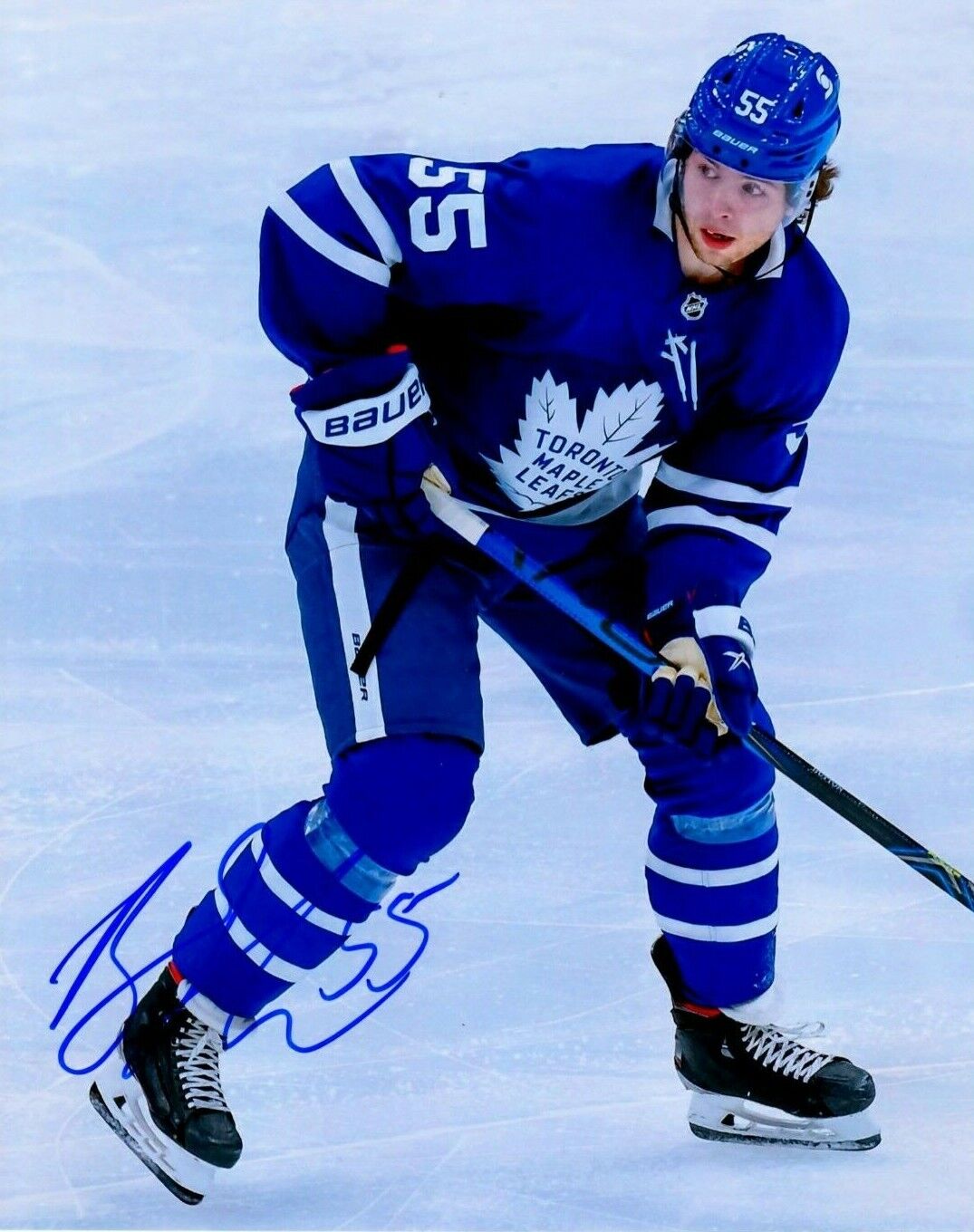 BEN HUTTON autographed SIGNED TORONTO MAPLE LEAFS 8x10 Photo Poster painting