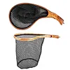 Fishing Landing Net Wooden Handle Trout Net Fly Fishing Net Fishing Accessories