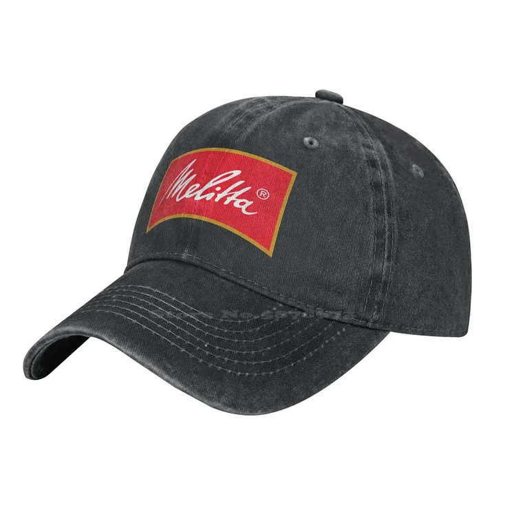 Melitta Logoquality Denim cap Knitted hat Baseball cap