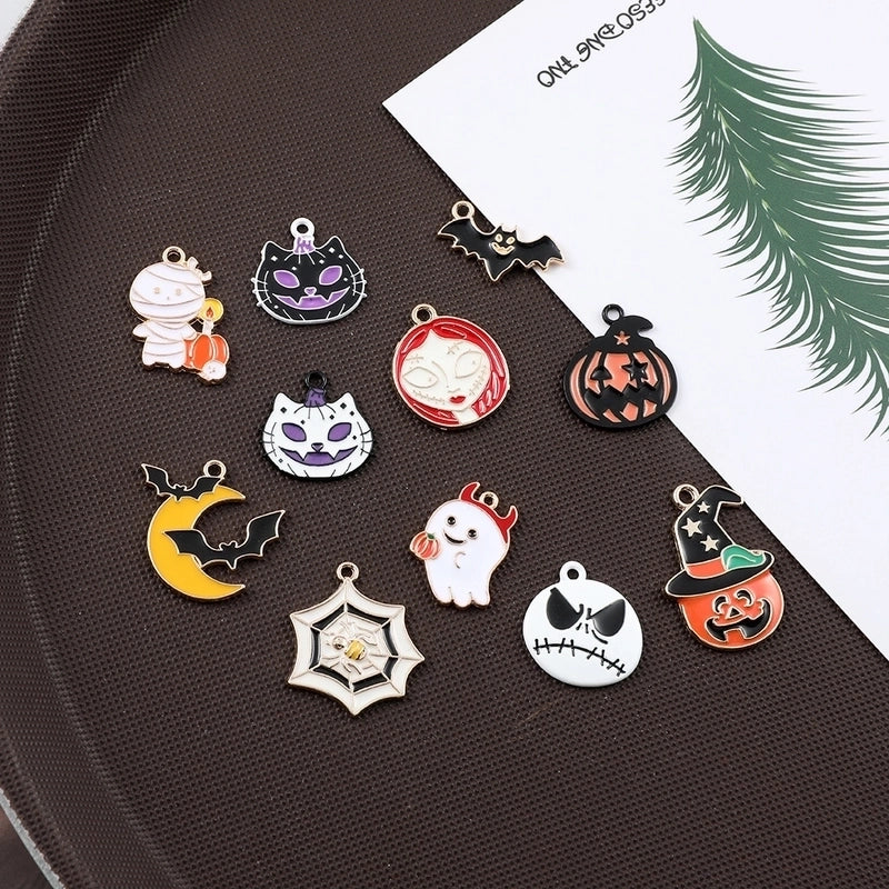 1 Piece Alloy Halloween Pattern Pendant