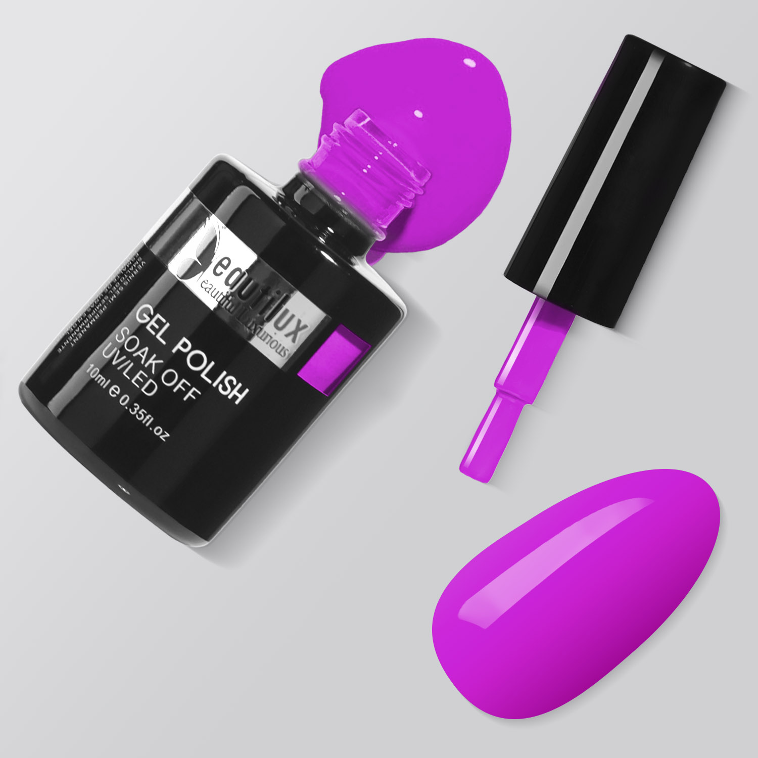 HEMA& TPO Free Nail Gel Polish Color 10ml Autumn Collection-N&eacute;nuphar 