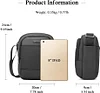 BAIGIO Herrentasche Umhängetasche Klein für Tablet/iPad 8 Zoll, Herren Schultertasche Männer Tasche Crossbody Bag Reise mit Viele Fach für Sport Reisen Arbeit