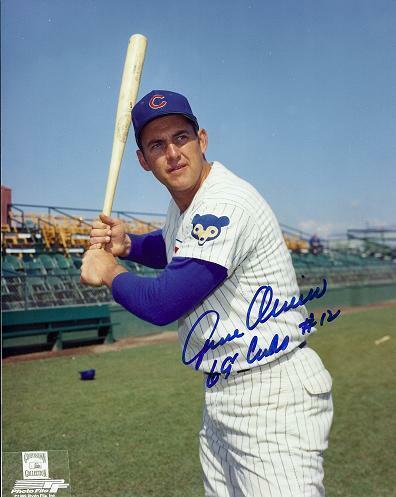 Gene Oliver Signed - Autographed Chicago Cubs 8x10 inch Photo Poster painting - Deceased 2007