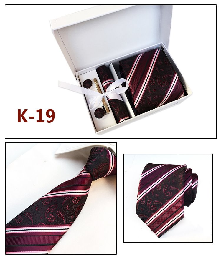 Tie Gift Box Set Of 6 - K19