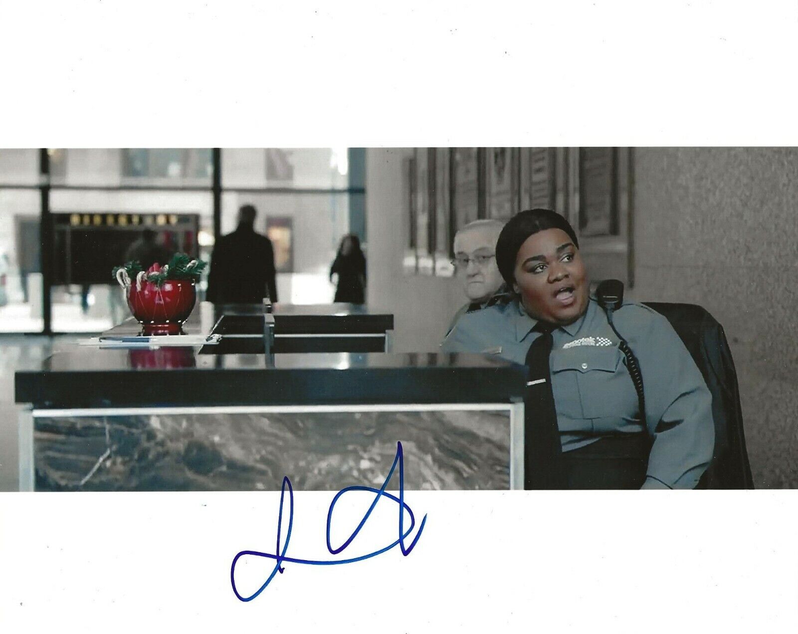 Da'Vine Joy Randolph signed Office Christmas Party 8x10 Photo Poster painting autographed