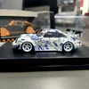 1/64 Scale Porsche 993 RWB porcelain pattern Diecast Car Model Toy Gift