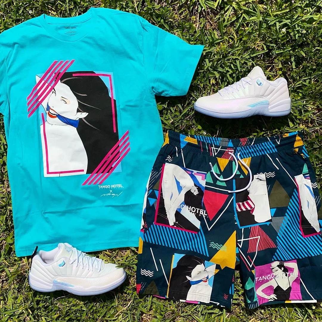 Short Sleeve Plus Size  Casual Print  Shorts Suits
