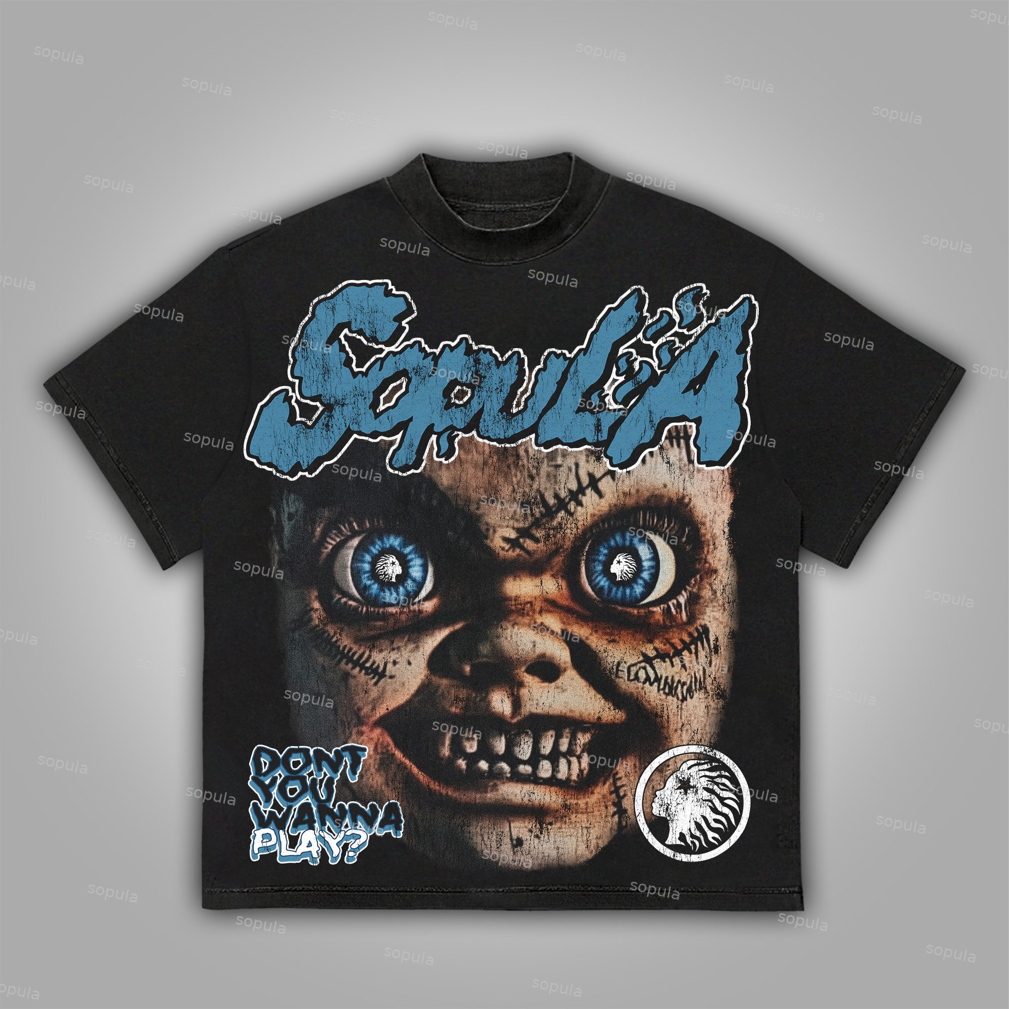 Sopula Studio Don‘t You Wanna Play Cotton T-Shirt - SOPULA