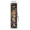 Cartoon-Full Embroidery 3 strands 11CT Stamped Cross Stitch-30*120CM-Large size