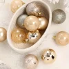 12PCS Christmas Tree 6CM Hanging Decor Balls Gift Set