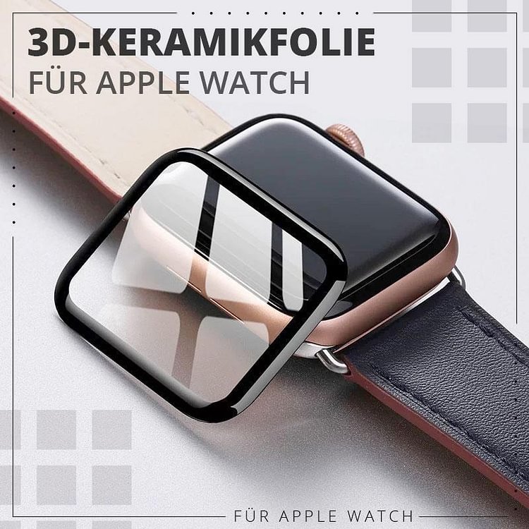 3D-Keramikfolie für Apple Watch