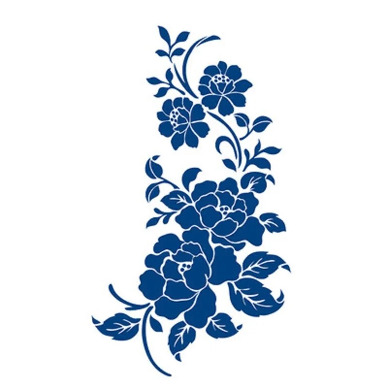 1PC Waist Sexy Body Art Ink Juice Flower Lion Flash Tattoos Lasting Waterproof Temporary Tattoo Sticker For Men Women Fake Tatoo