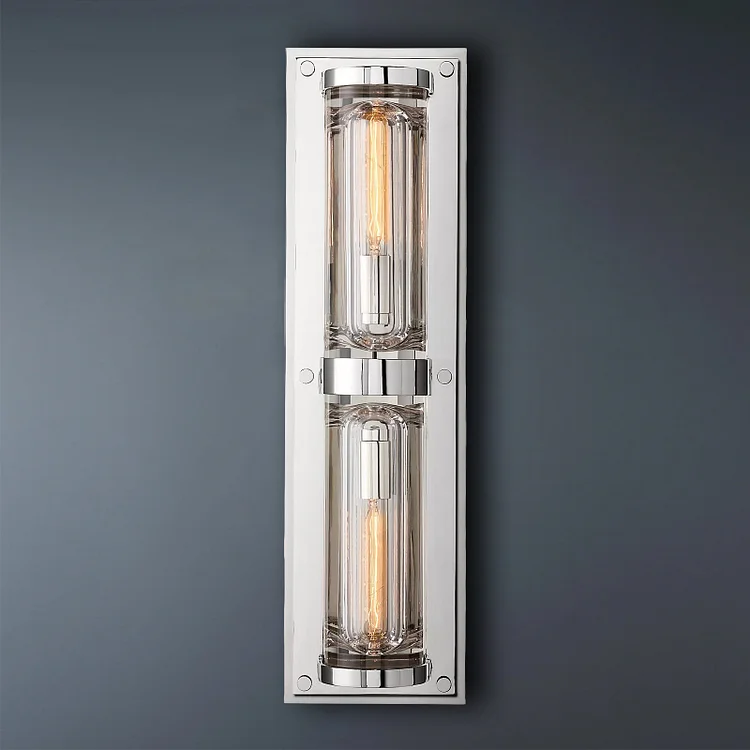 Savile Round Linear Sconce, Wall Sconce For Living Room Vjlight