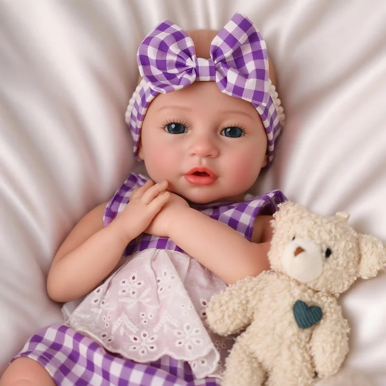 Babeside Ethan 12"/16" Realistic Silicone Quiet Baby Little Infant Girl Best Gift for Kids