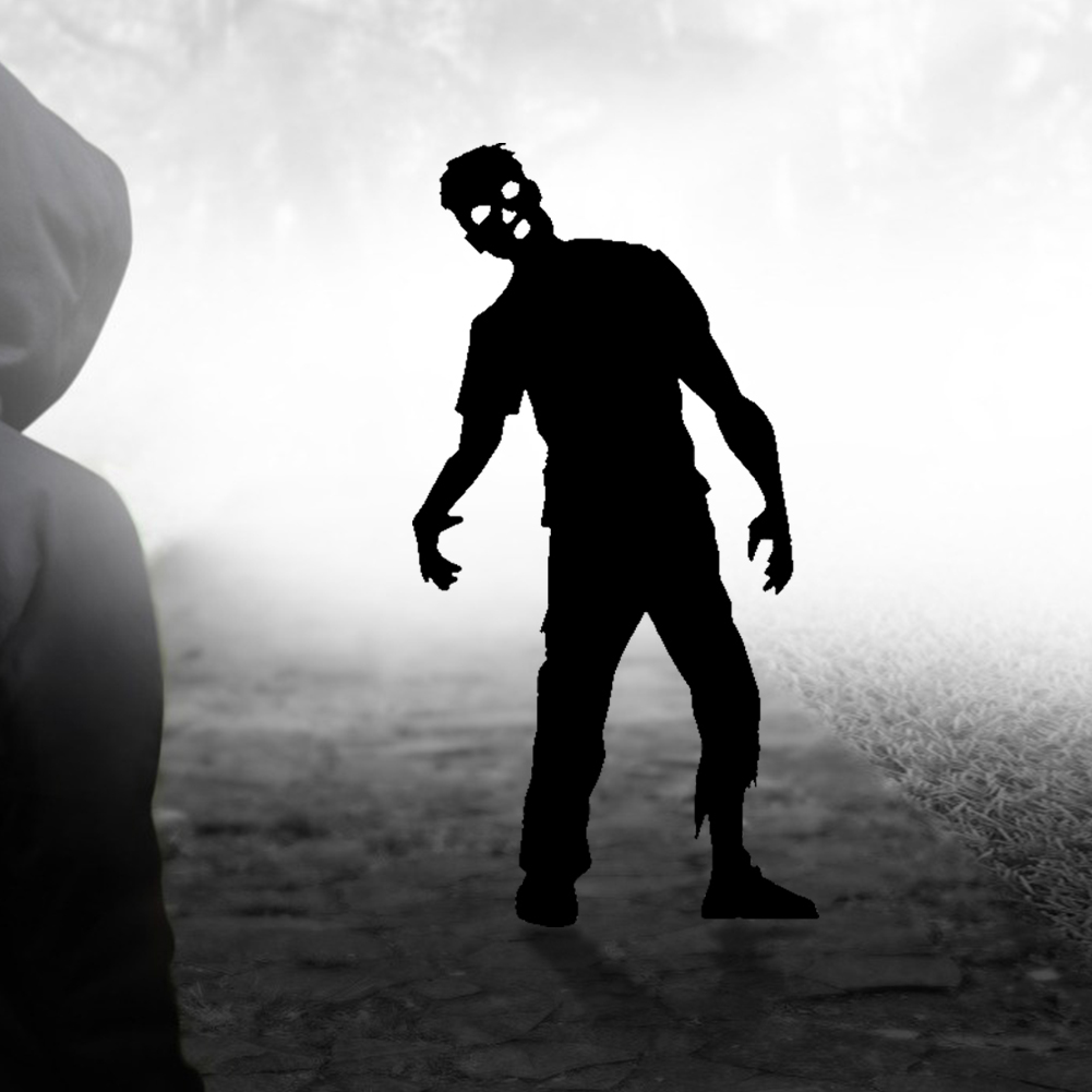 

Creative Metal Zombie Series Halloween Art Statue for Wall Hanging Decor, 501 Original