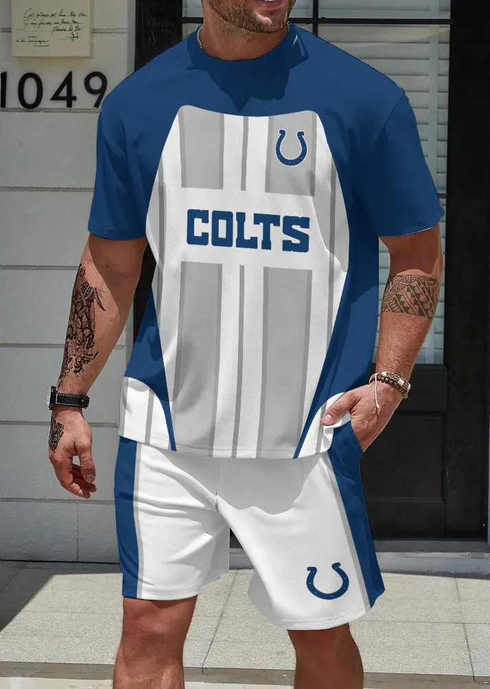 Indianapolis Colts  Limited Edition Top And Shorts Two-Piece Suits