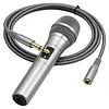 6.35mm Headphone Extension Cable Wear Resist Male To Female TRS Adapter Cord Multi-Purpose Hi-Fi Sound Stereo Extender Cord for IPhone/Headset/Smartphones