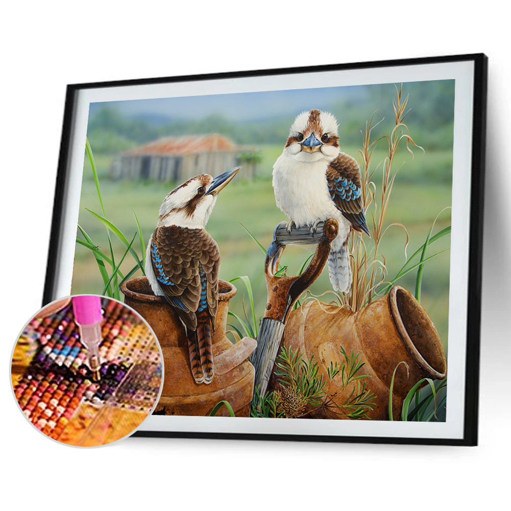 

(Multi-Size) Little Bird - Round/Square Drill Diamond Painting 40*30CM/50*40CM, Round diamond 30*40cm, 501 Original