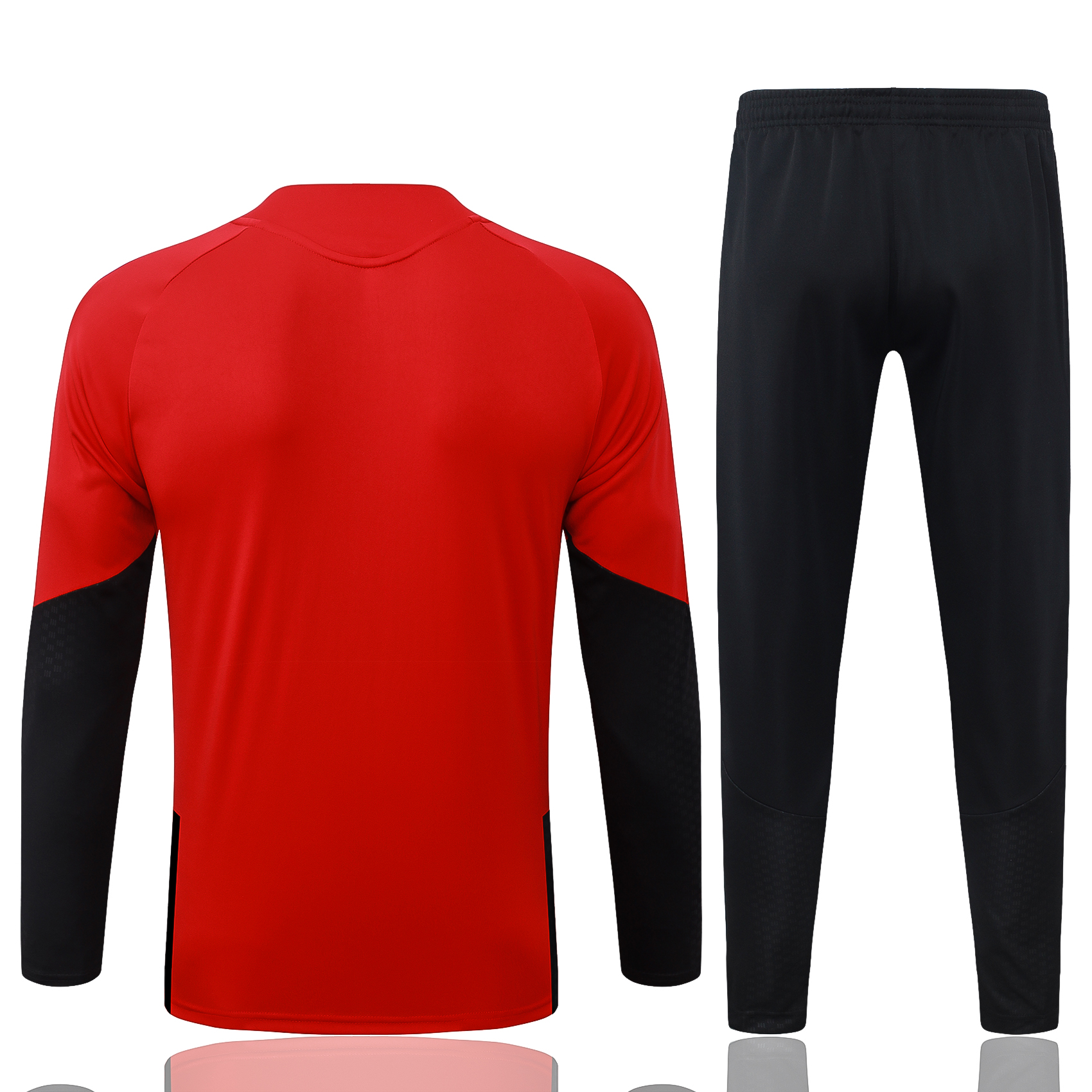 26/27 Arsenal Half-Pull Red Training Suit Jersey Set