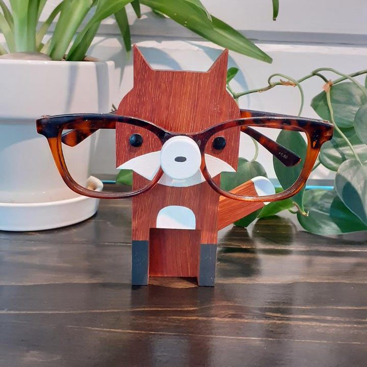 Gilbert-Handmade Fox Eyeglasses Stand