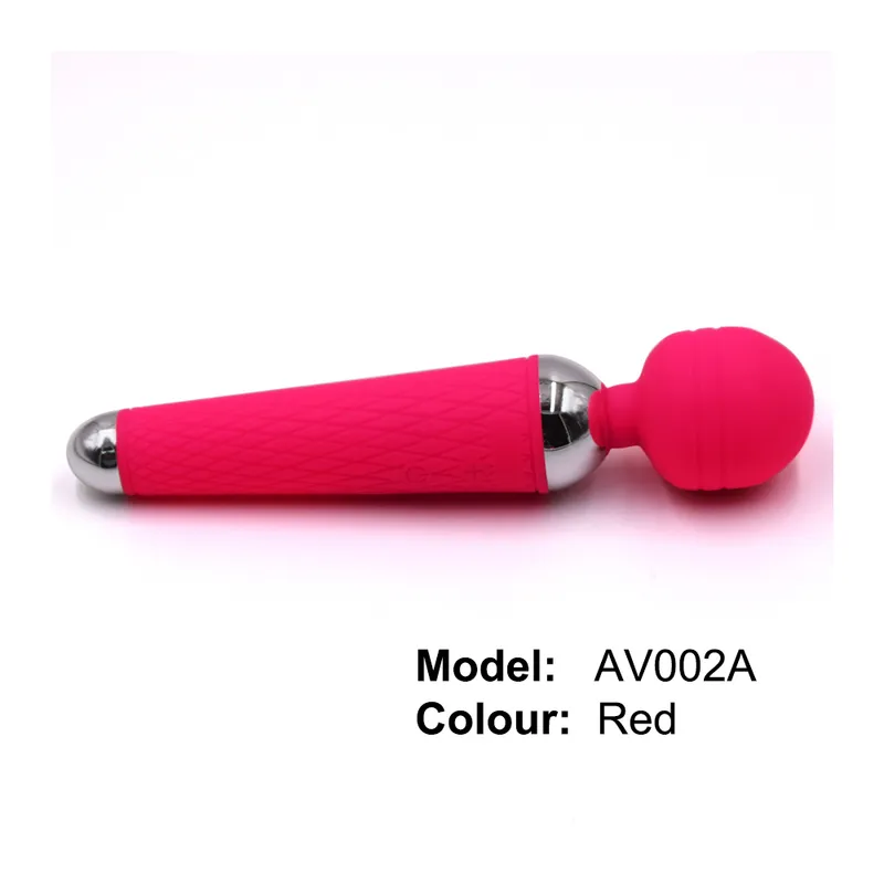 Wireless AV Vibrator Magic Wand for Women USB Rechargeable Massager