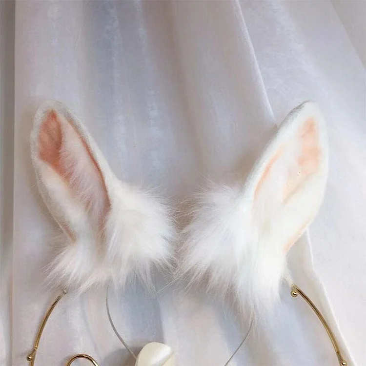 Bunny Ears Tail Headband Cosplay Costume Accessory - Modakawa Modakawa