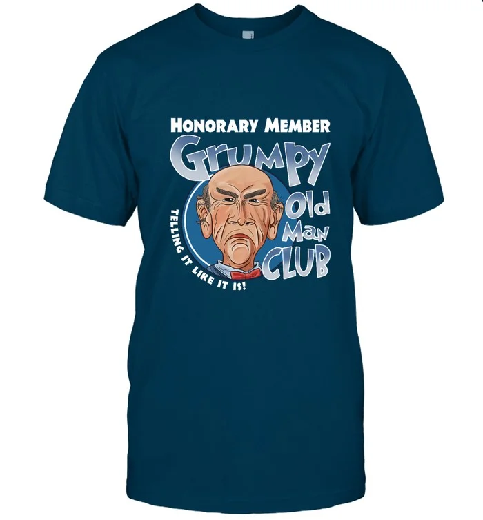 'Walter Honorary Member Grumpy Old Man Club' T-Shirt Celebrating 4th Of July - Independence Day