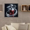 (40*40cm)Lady - Full Round Drill Diamond Painting