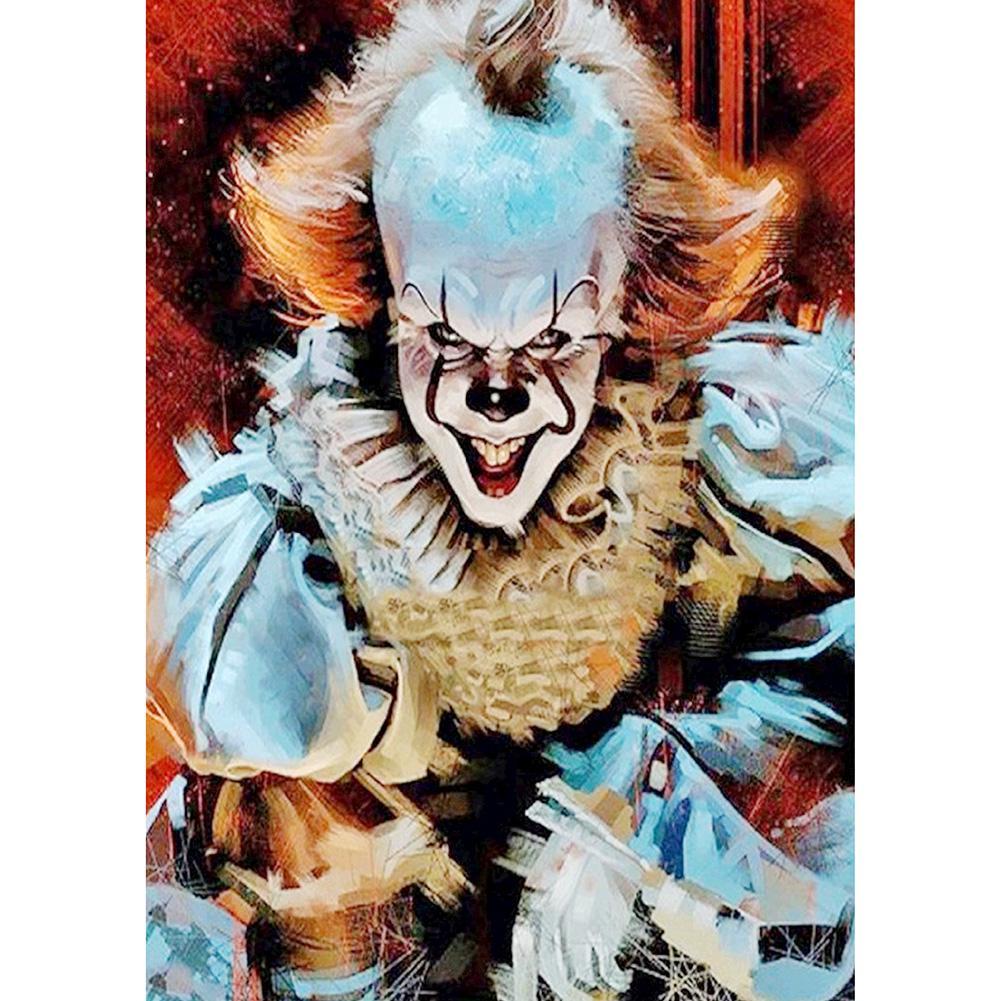 

30x40cm Round Drill Diamond Painting - Clown, 501 Original