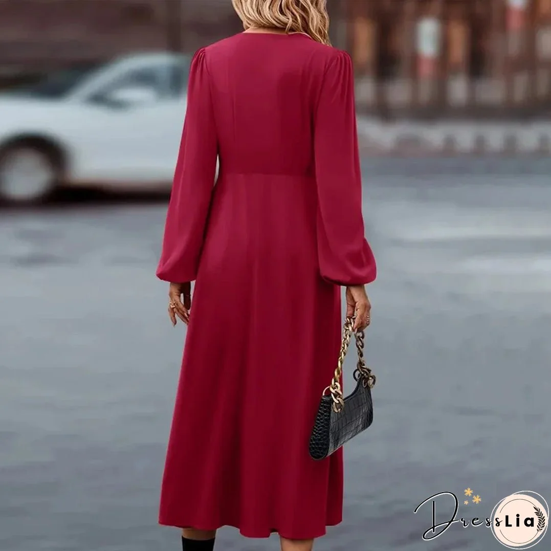 Classic and Elegant winter Dress