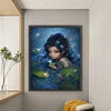 >SALE<Full Embroidery Eco-cotton Thread 11CT Print Butterfly Fairy Cross Stitch50x60cm