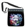 DIY Wolf Special Shape Diamond Painting Shopping Bag Shoulder Bag