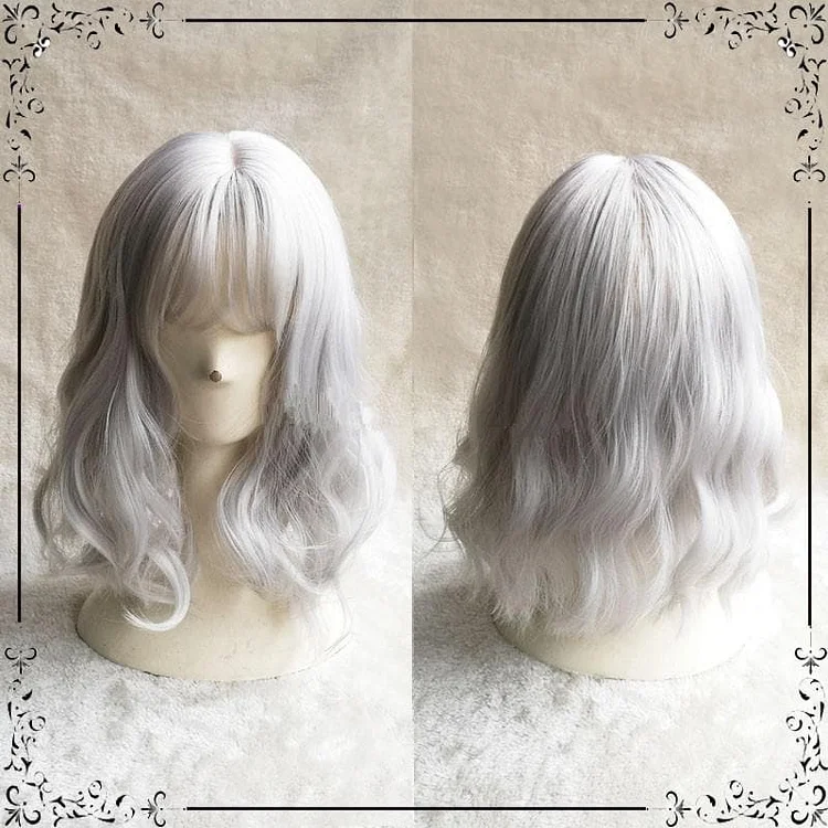 Silvery Grey Lolita Curl Wig SP166825
