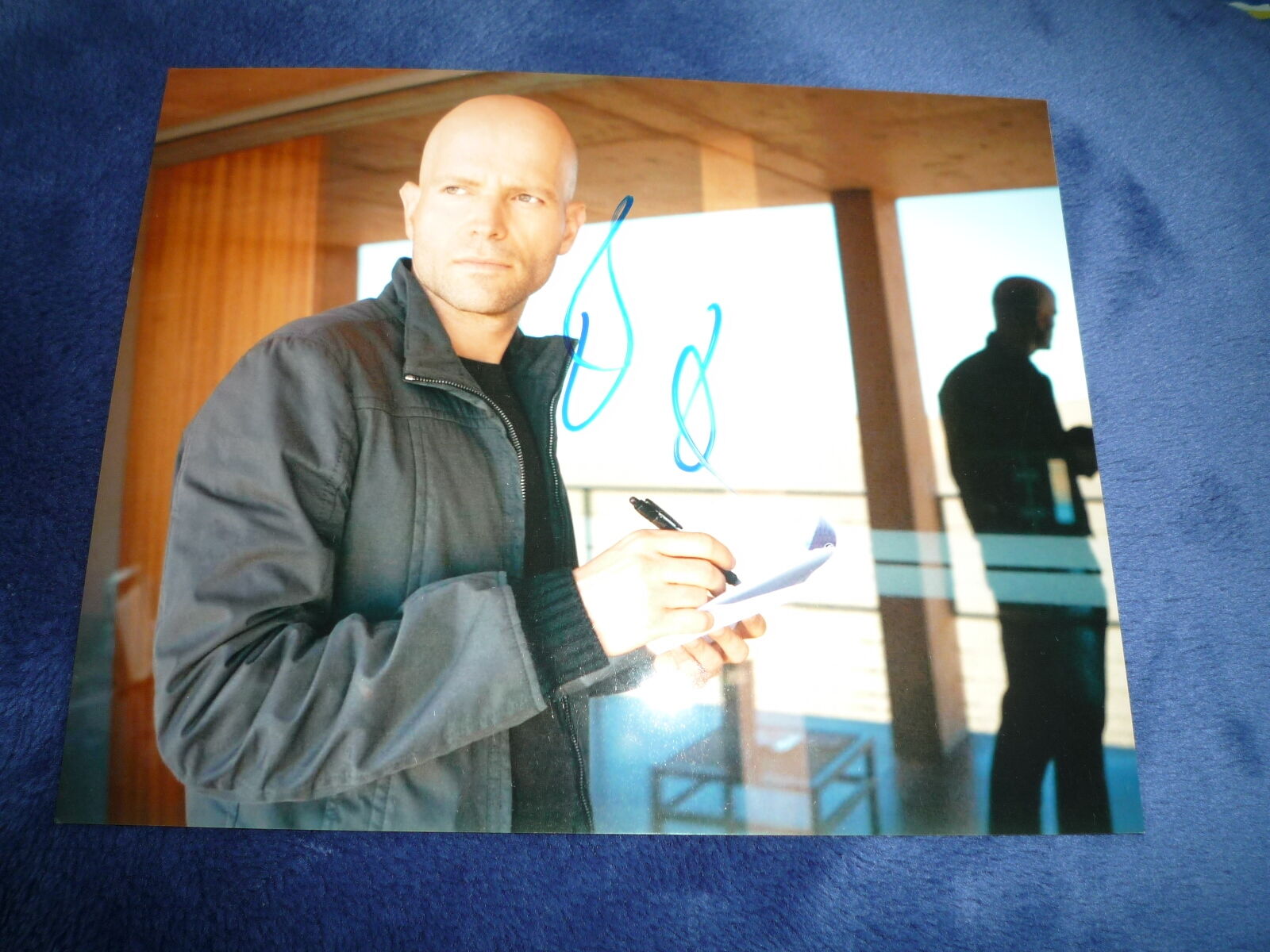 MARC FORSTER signed autograph 8x10 (20x25 cm) In Person JAMES BOND 007