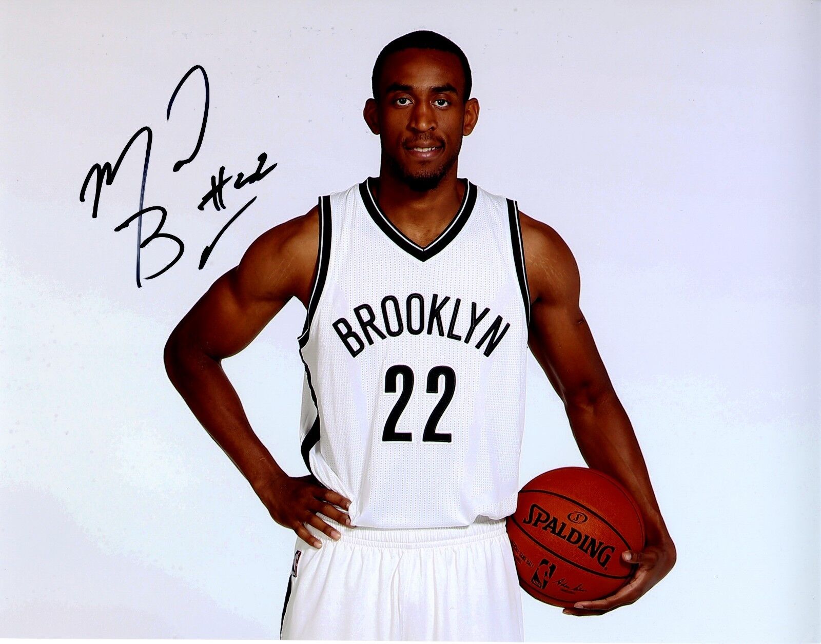 Markel Brown Signed 11x14 Photo Poster painting Will Pass PSA COA Auto RC Autograph Nets Rookie